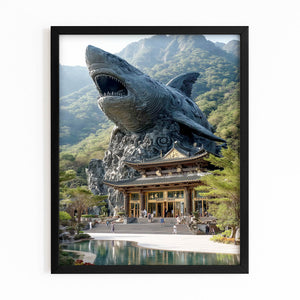 Temple Shark Art