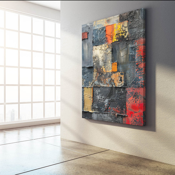 Textured Mosaic Abstract Art | MusaArtGallery™