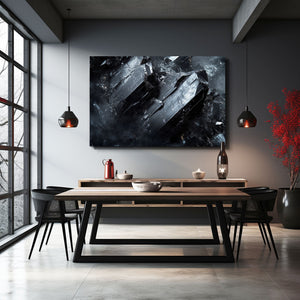 The Black Abstract Art