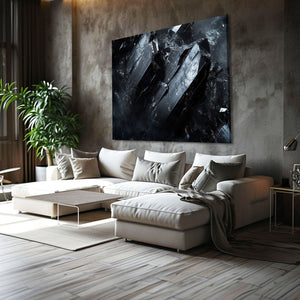 The Black Abstract Art
