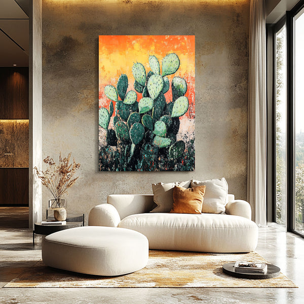The Cactus Art Print