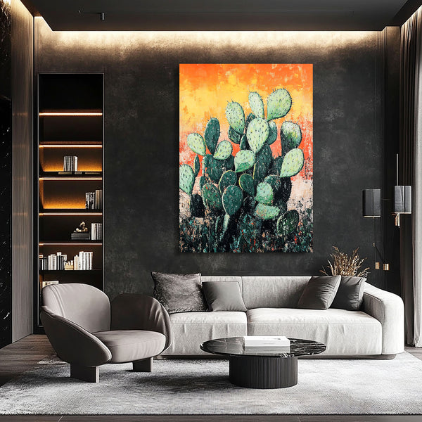 The Cactus Art Print