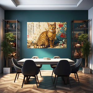 Themed Cat Wall Art | MusaArtGallery™