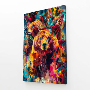 Three Bear Wall Art