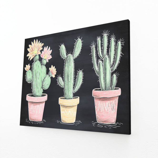Three Cactus Art Print