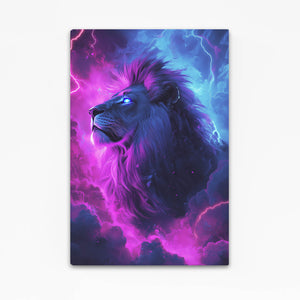 Thunder Spirit Lion Wall Art | MusaArtGallery™