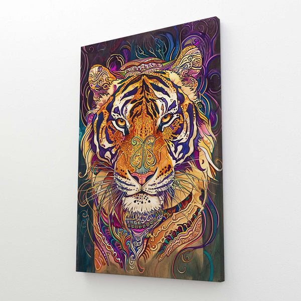 Tiger Art Tattoo Canvas  | MusaArtGallery™