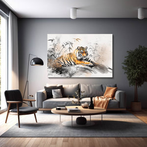 Tiger Body Art  | MusaArtGallery™