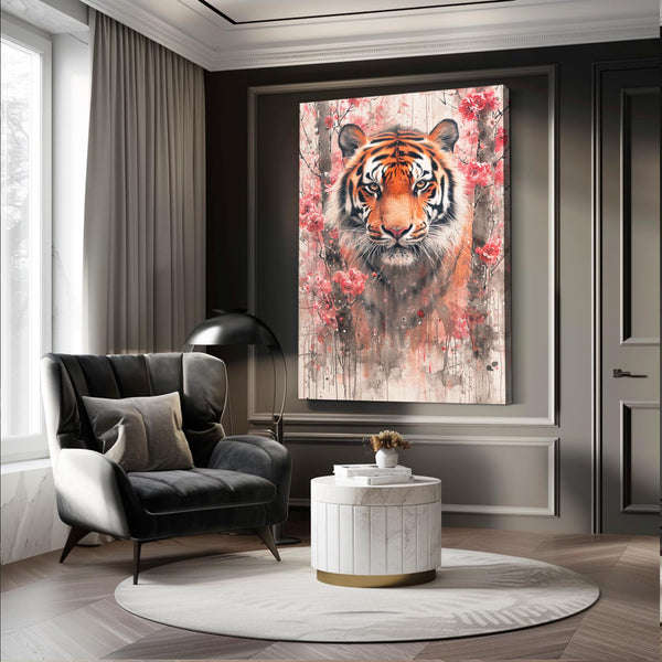 Tiger Bunch Flower Art | MusaArtGallery™