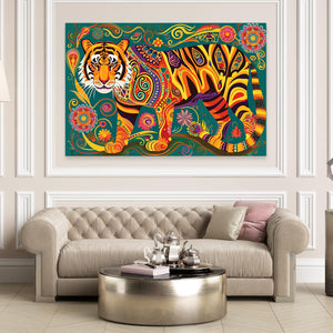 Tiger Canvas Wall Art | MusaArtGallery™