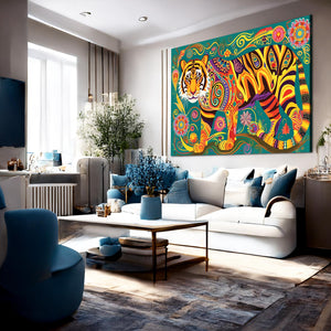 Tiger Canvas Wall Art | MusaArtGallery™