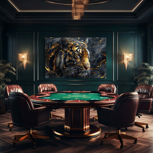 Tiger Canvas Wall Arts | MusaArtGallery™