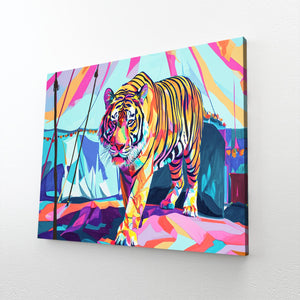 Tiger Colorful Art | MusaArtGallery™