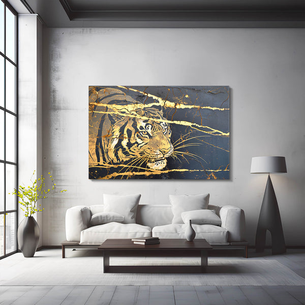 Tiger Illustration Art | MusaArtGallery™