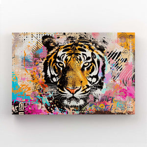 Tiger Face Artwork  | MusaArtGallery™