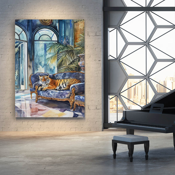 Living room Tiger Art | MusaArtGallery™