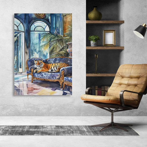 Living room Tiger Art | MusaArtGallery™