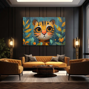 Tiger Paw Prints Clip Art  | MusaArtGallery™
