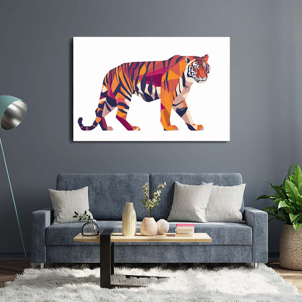 Tiger Print Wall Art | MusaArtGallery™