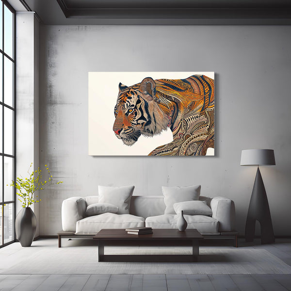 Tiger Print Wall Art | MusaArtGallery™