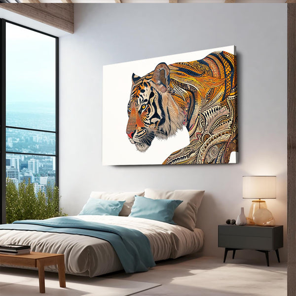 Tiger Print Wall Art | MusaArtGallery™