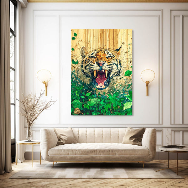 Tiger Roar Wall Art | MusaArtGallery™