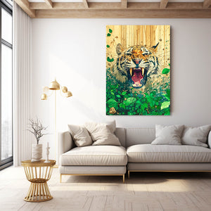 Tiger Roar Wall Art | MusaArtGallery™