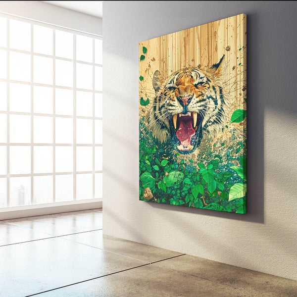 Tiger Roar Wall Art | MusaArtGallery™