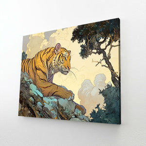 Tiger Wall Art Framed | MusaArtGallery™