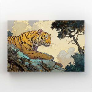 Tiger Wall Art Framed | MusaArtGallery™