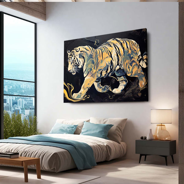 Tiger Wall Framed Art | MusaArtGallery™