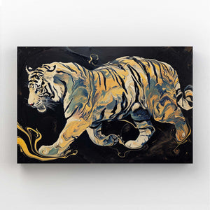 Tiger Wall Framed Art | MusaArtGallery™