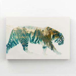 Tiger Watercolor Art | MusaArtGallery™
