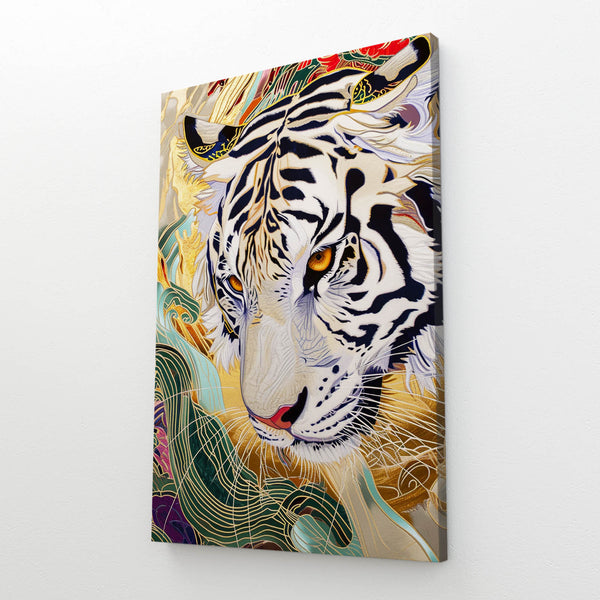 Tiger White Chinese Art | MusaArtGallery™