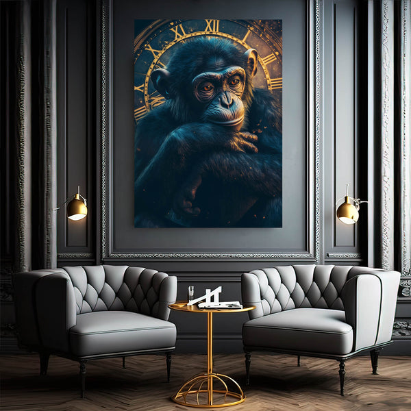 Timed Monkey Art