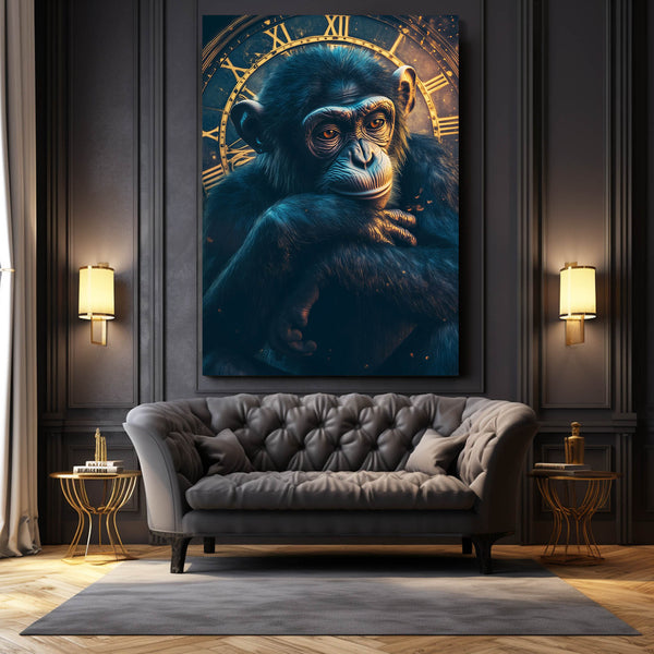 Timed Monkey Art