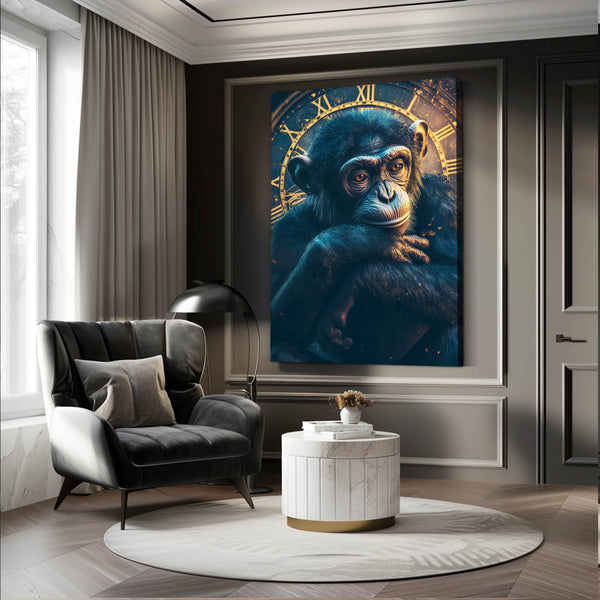 Timed Monkey Art