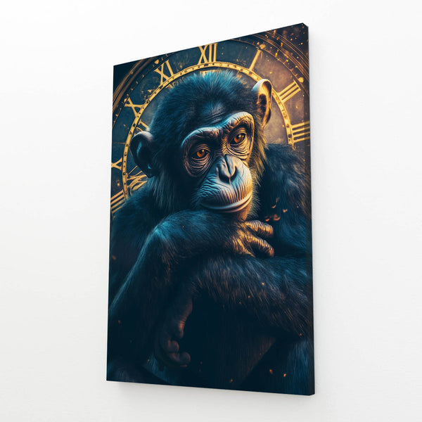 Timed Monkey Art