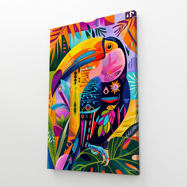 Toucan Boho Wall Art   | MusaArtGallery™