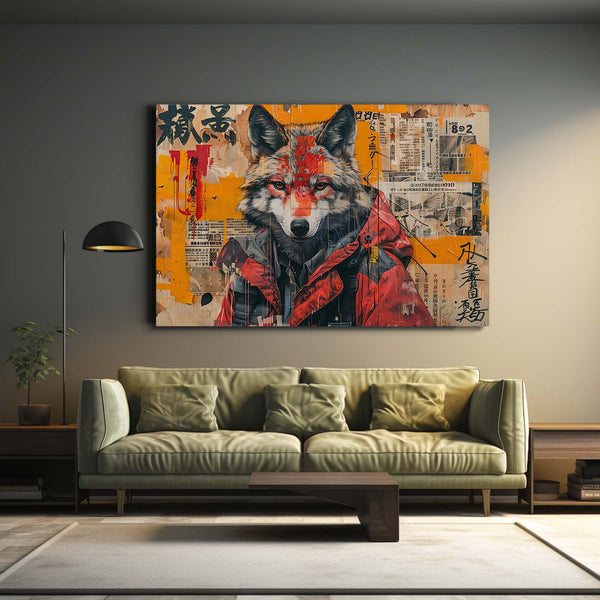 Traditional Chinese's Wolf Art | MusaArtGallery™