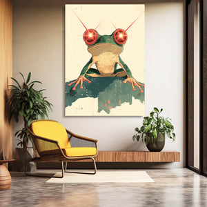 Traditional Japanese Frog Art