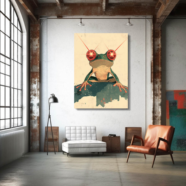 Traditional Japanese Frog Art