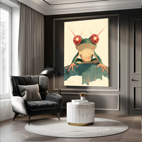 Traditional Japanese Frog Art