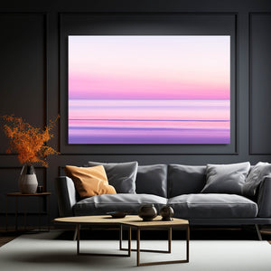 Tranquil Blush Pink Abstract Art | MusaArtGallery™