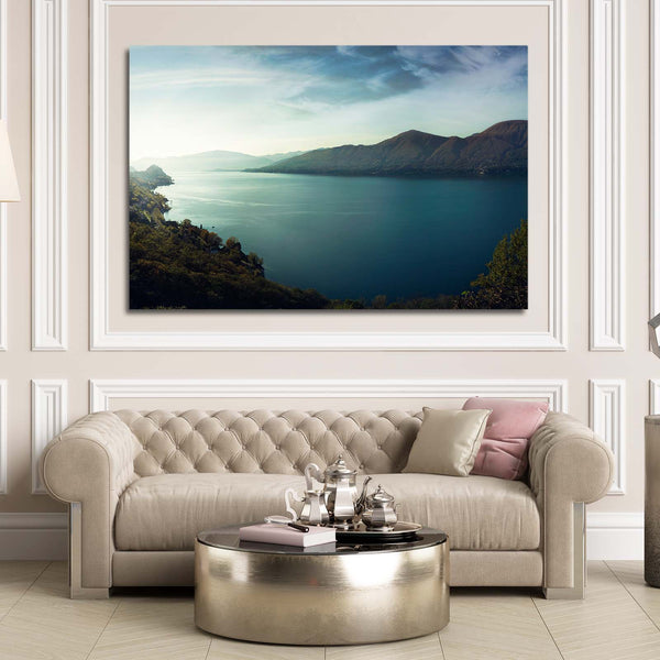 Tranquil Lake Landscape Wall Art | MusaArtGallery™