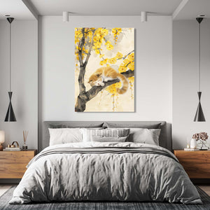 Tranquil Slumber Cat Art | MusaArtGallery™