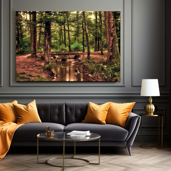 Tranquil Stream Tree Art | MusaArtGallery™