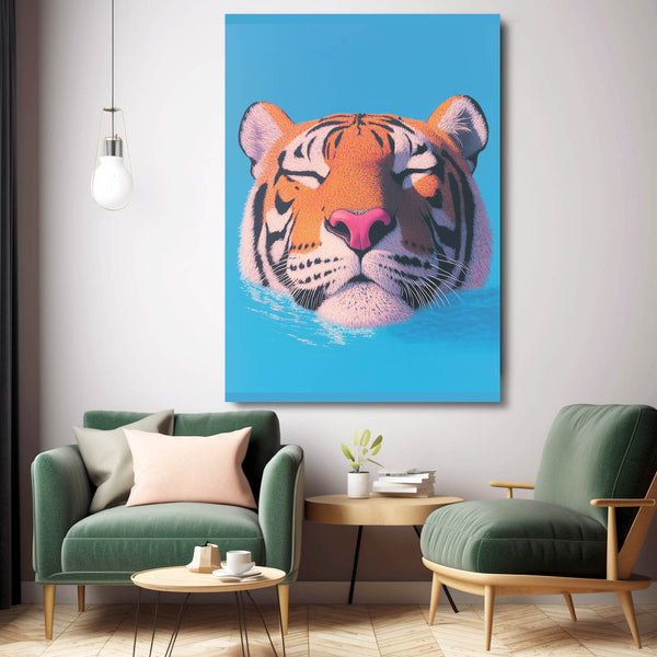 Tranquil Tiger Art  | MusaArtGallery™