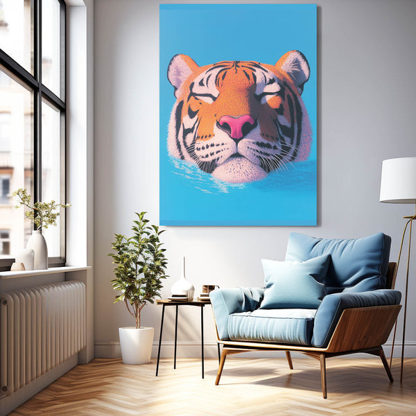 Tranquil Tiger Art  | MusaArtGallery™