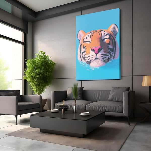 Tranquil Tiger Art  | MusaArtGallery™